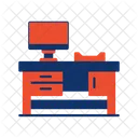 Mesa De Trabajo Escritorio Oficina Icon