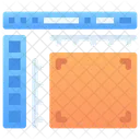 Mesa De Trabajo Lienzo Edicion Icon