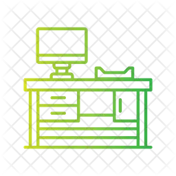 Mesa de trabalho  Ícone