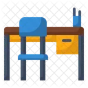 Mesa de trabalho  Ícone