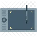 Tablet Grafico Digitalizador Tablet De Desenho Digital Ícone