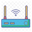 Paquete De Iconos De Ciencia E Innovacion De Estilo Lineal De Mesa De Router Icono