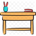 Mesa Escolar Mesa Local De Trabalho Ícone
