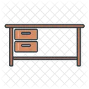 Mesa Escritorio De Computadora Mesa De Computadora Icon