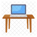Mesa Para Computadora Portatil Escritorio Para Computadora Portatil Mesa De Oficina Icon