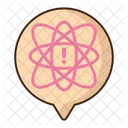 Mess Atom Science Icon