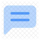 Message Chat Box Dialogue Icon