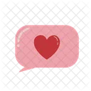 Valentine Message Heart Icon
