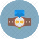 Communication Device Hand Watch Icon