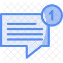 Message Text Communication Icon