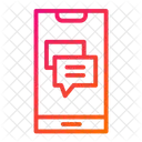 Message Phone Text Icon
