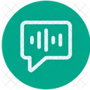 Audio Message Voice Icon