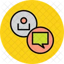 Message User Employee Icon