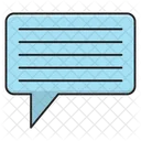 Message Feedback Review Icon