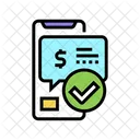 Message Approved Payment Icon
