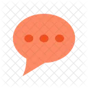 Message Bubble Typing Icon