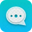Message Neumorphism Interface Icon