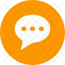 Message Bubble Dots Icon