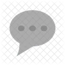 Message Bubble Dots Icon