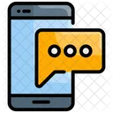 Message Phone Chat Mobile Chat Icon