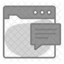 Message Web Communication Icon