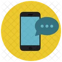 Mobile Phone Text Icon