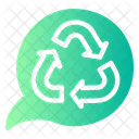 Message Chat Recycle Icon