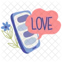 Message Love Valentine Icon