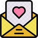 Message Dm Valentines Day Icon