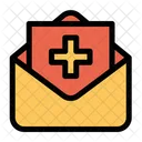 Medical Message Letter Mail Icon