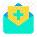 Medical Message Letter Mail Icon