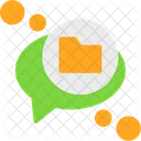 Message Archive Message History Communication Storage Icon