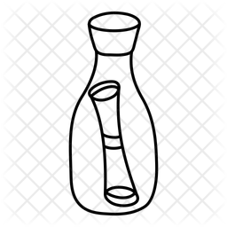 Message Bottle  Icon