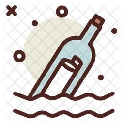 Message Bottle  Icon