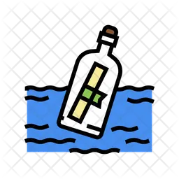 Message Bottle  Icon