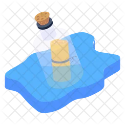 Message Bottle  Icon