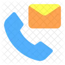 Communication Message Call Icon