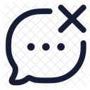 Message Cancel Mobile Message Wrong Message Icon
