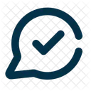 Message Check Circle Communication Email Icon Icon
