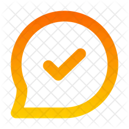 Message-circle-check  Icon