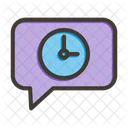 Message clock  Icon