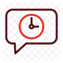 Message clock  Icon