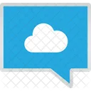 Message Cloud Message Communication Icon