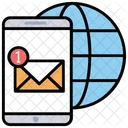 Mobile Messaging Two Icon