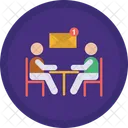Message Conversation Business Meeting Meeting Icon