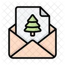 Message De Noel Icône