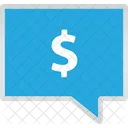 Message Dollar  Icon