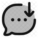 Message Download Icon