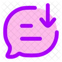 Message Download Icon