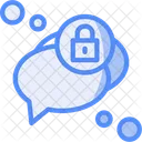Message Encryption Communication Security Text Encryption Icon